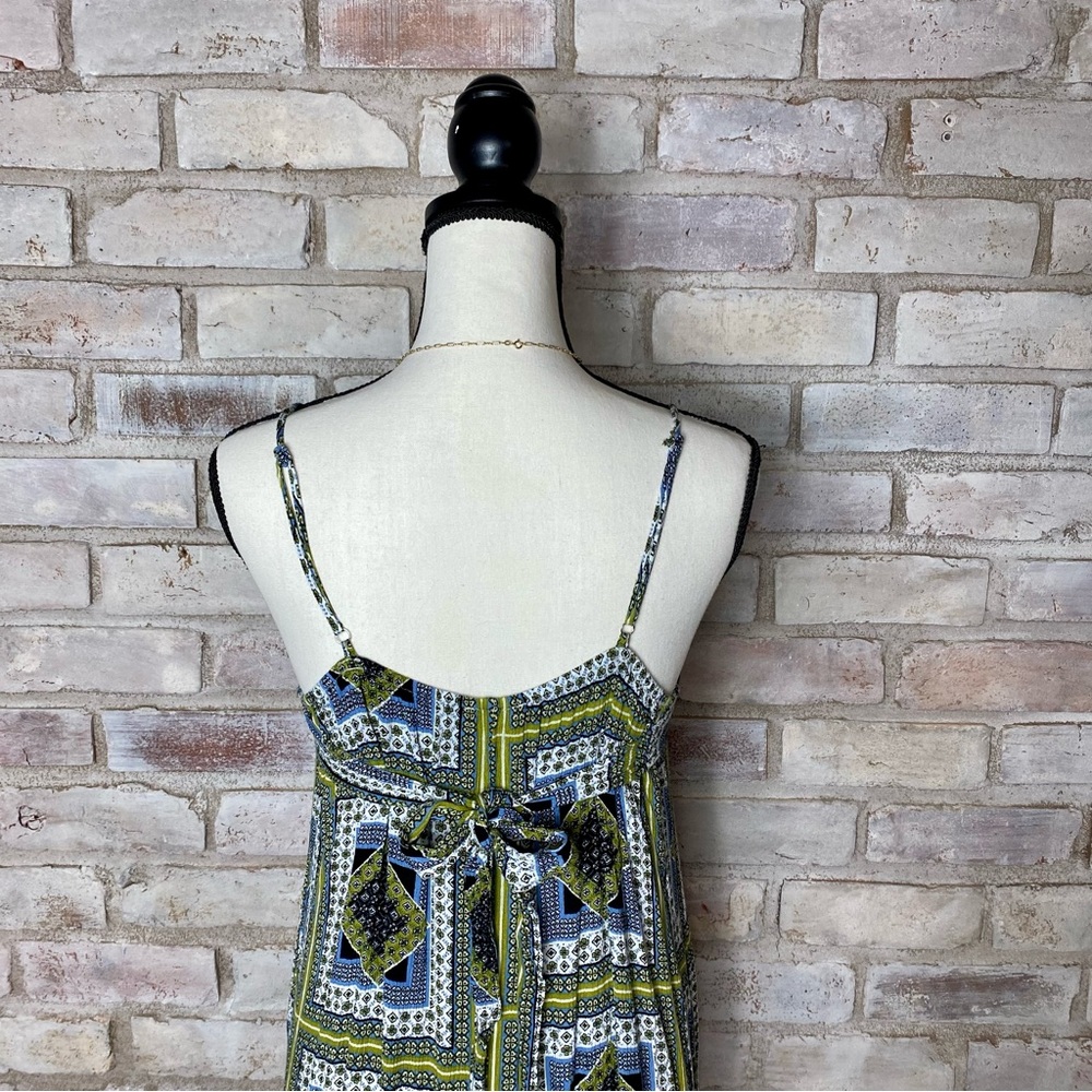 Easel Patchwork Print Sleeveless Cami Jumpsuit - image 8
